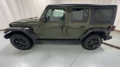 2022 Jeep Wrangler Unlimited Willys