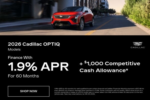 2026 Cadillac OPTIQ